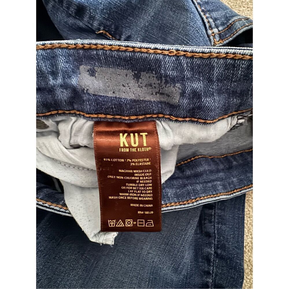 Kut From The Kloth Straight Leg Jeans Medium Wash Women’s Size 14L Long/Tall - Picture 10 of 10